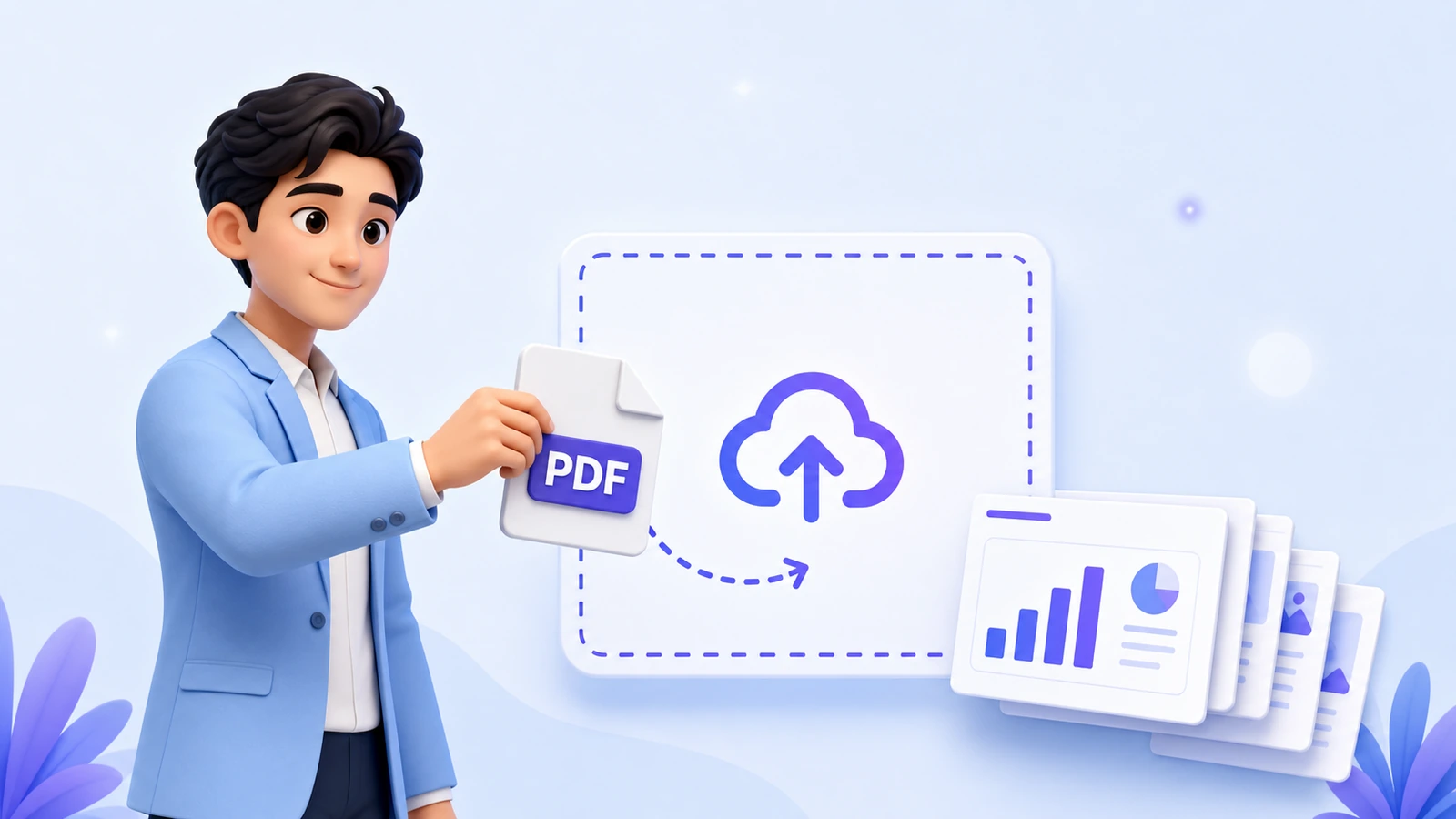 Upload your PDF slides