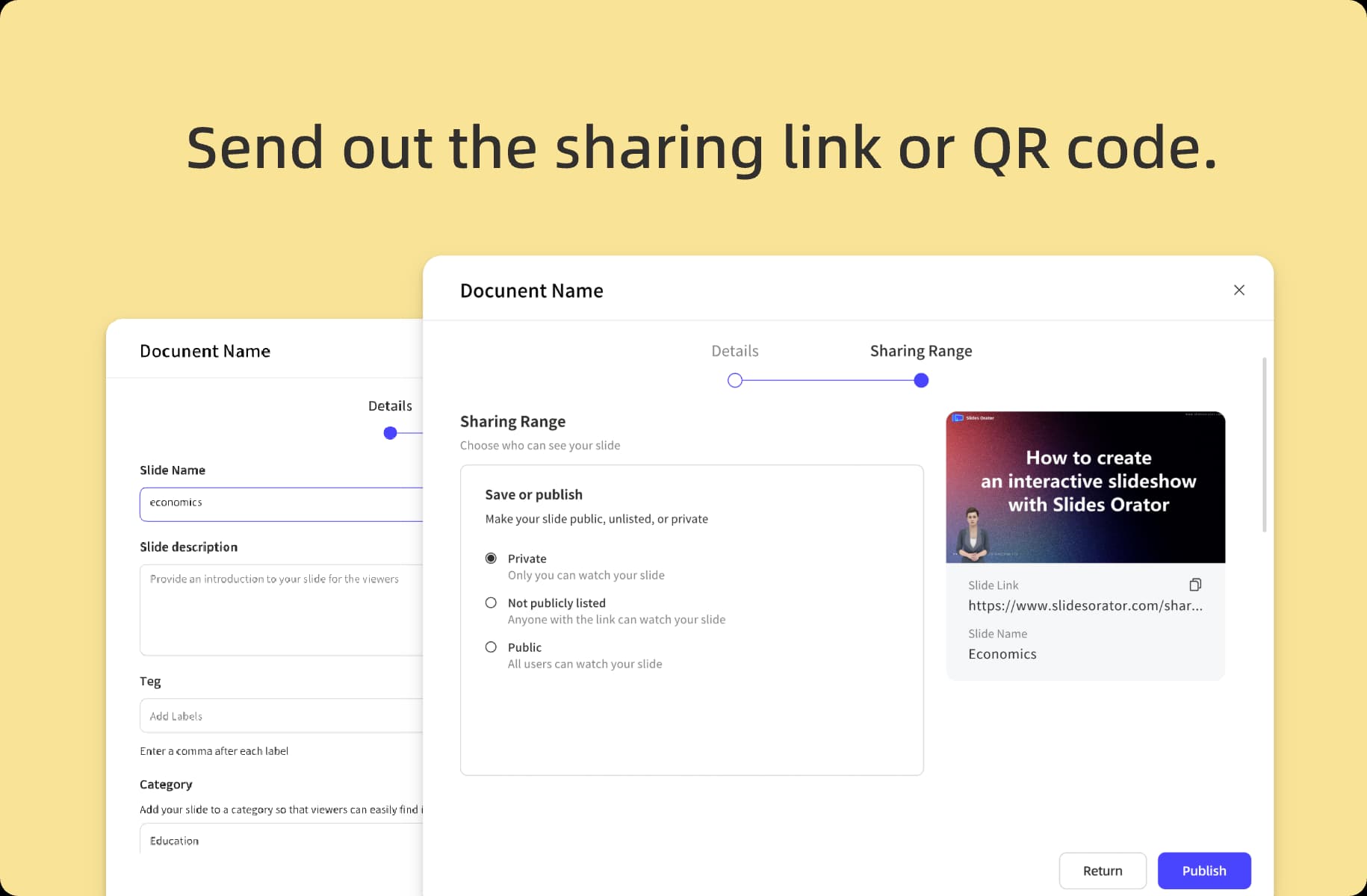 Deploy & Share
