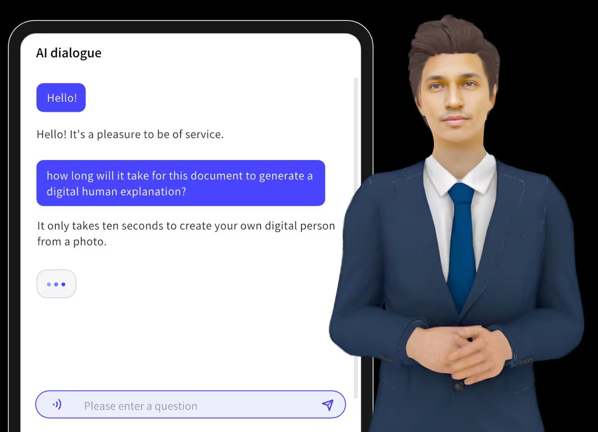 Real-time Interaction 3D Avatar